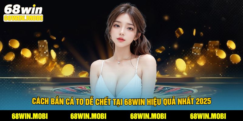 Cách Bắn Cá To Dễ Chết Tại 68Win Hiệu Quả Nhất 2025